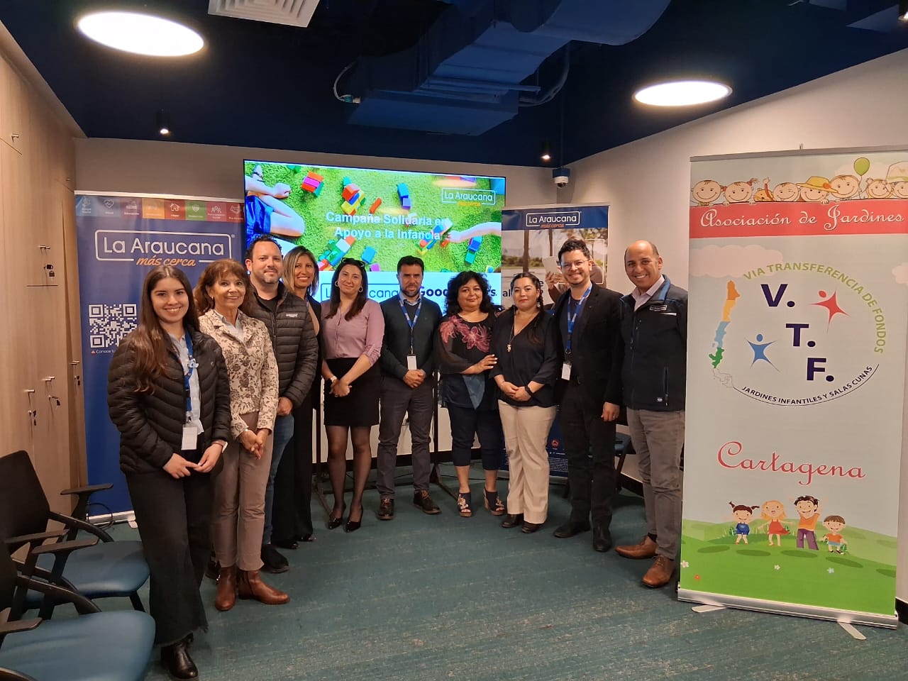 “¡Vístelos de Alegría!”: La Araucana lanza campaña solidaria en San Antonio junto a GoodPlayers